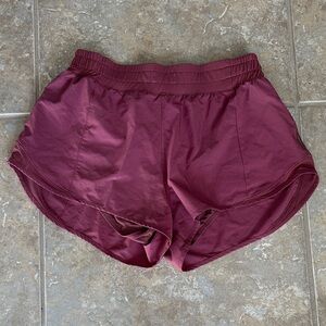 Women's CRZ Yoga Burgundy Shorts